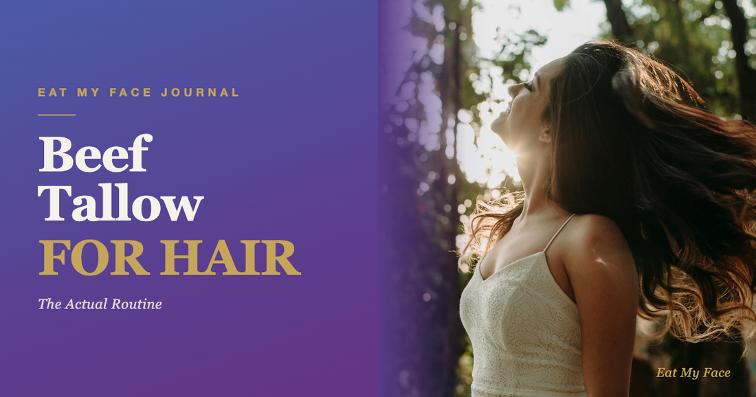 Beef Tallow for Hair: The Actual Routine (Before & Afters + Product Picks)