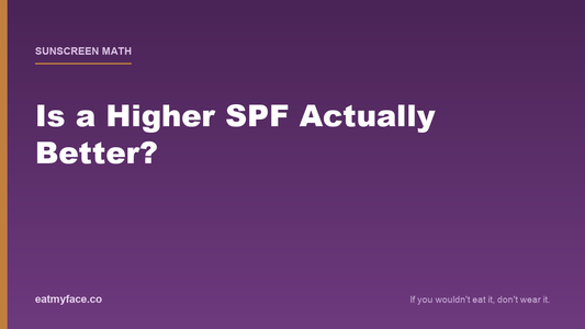 Sunscreen With Higher SPF: What the Bigger Number Actually Buys You