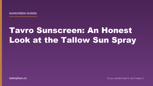Tavro Sunscreen: An Honest Look at the Tallow Sun Spray (and How It Compares)