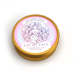 beef tallow baby cream for diaper rash and Mom Baby Momma Cream fragrance-free tallow balm tin for baby skin and mom dry irritated skin