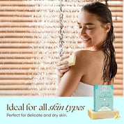 Grass-Fed Beef Tallow Soap Variety Pack – Unscented, Mint & Citrus (3-Bar Bundle) gentle body wash bar for all skin types