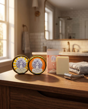 Dad Kit tallow set - bathroom lifestyle