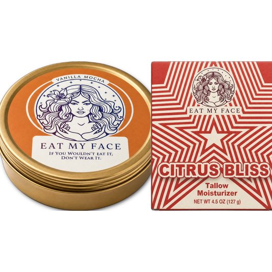 Vanilla Moisturizer and Citrus Soap Duo