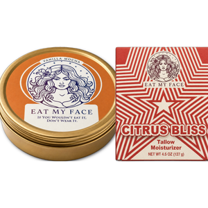 Vanilla Moisturizer and Citrus Soap Duo